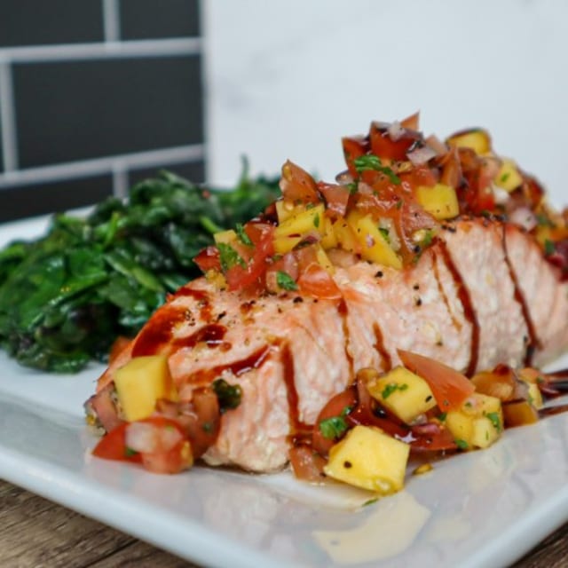 Salmon Dolce (GF).